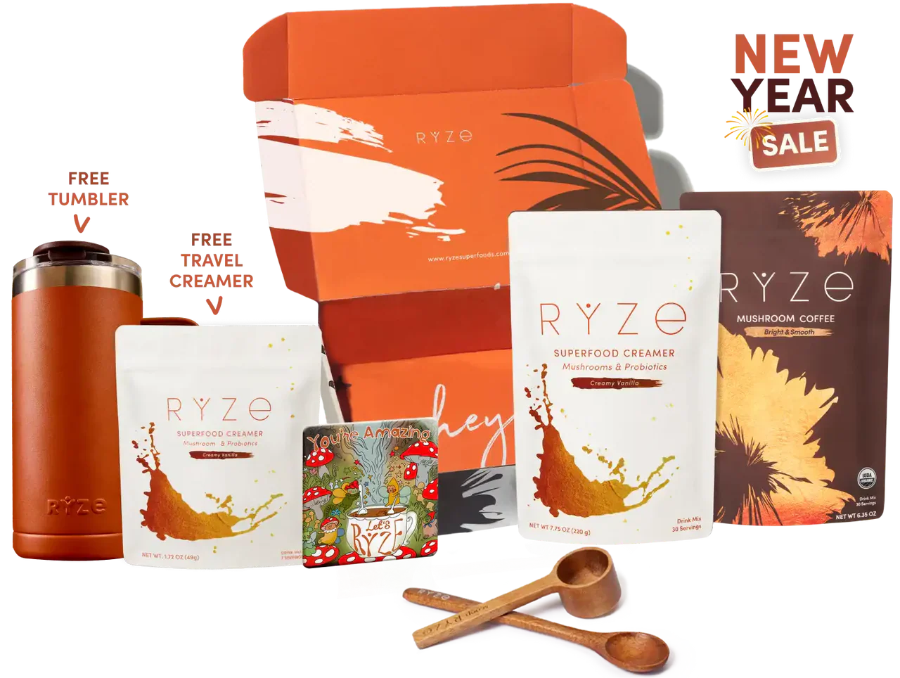 RYZE n Shine Bundle (Coffee + Creamer) M11N
